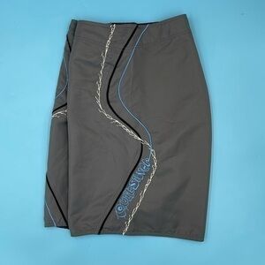 QUICKSILVER Embroidered Board Shorts
